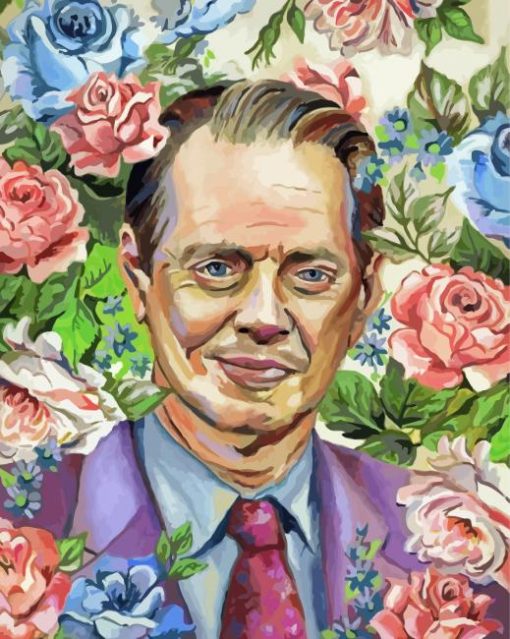 Steve Buscemi Paint By Number