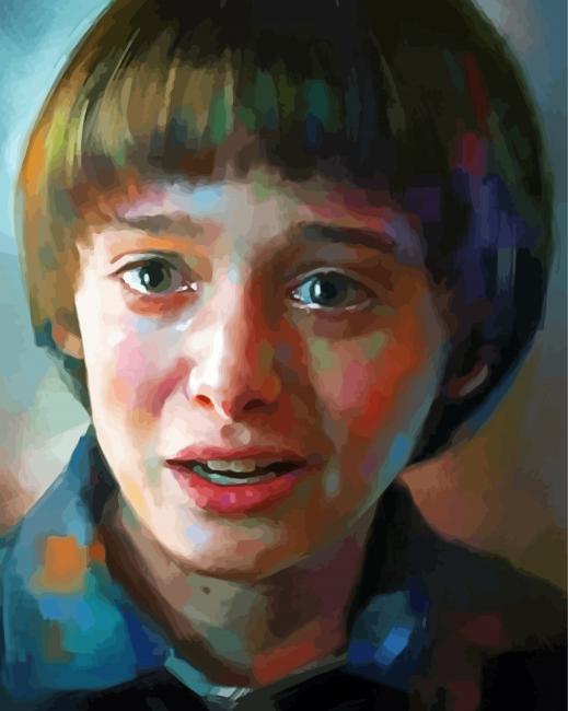 Will Byers - Paint By Number - APaintByNumbers.com